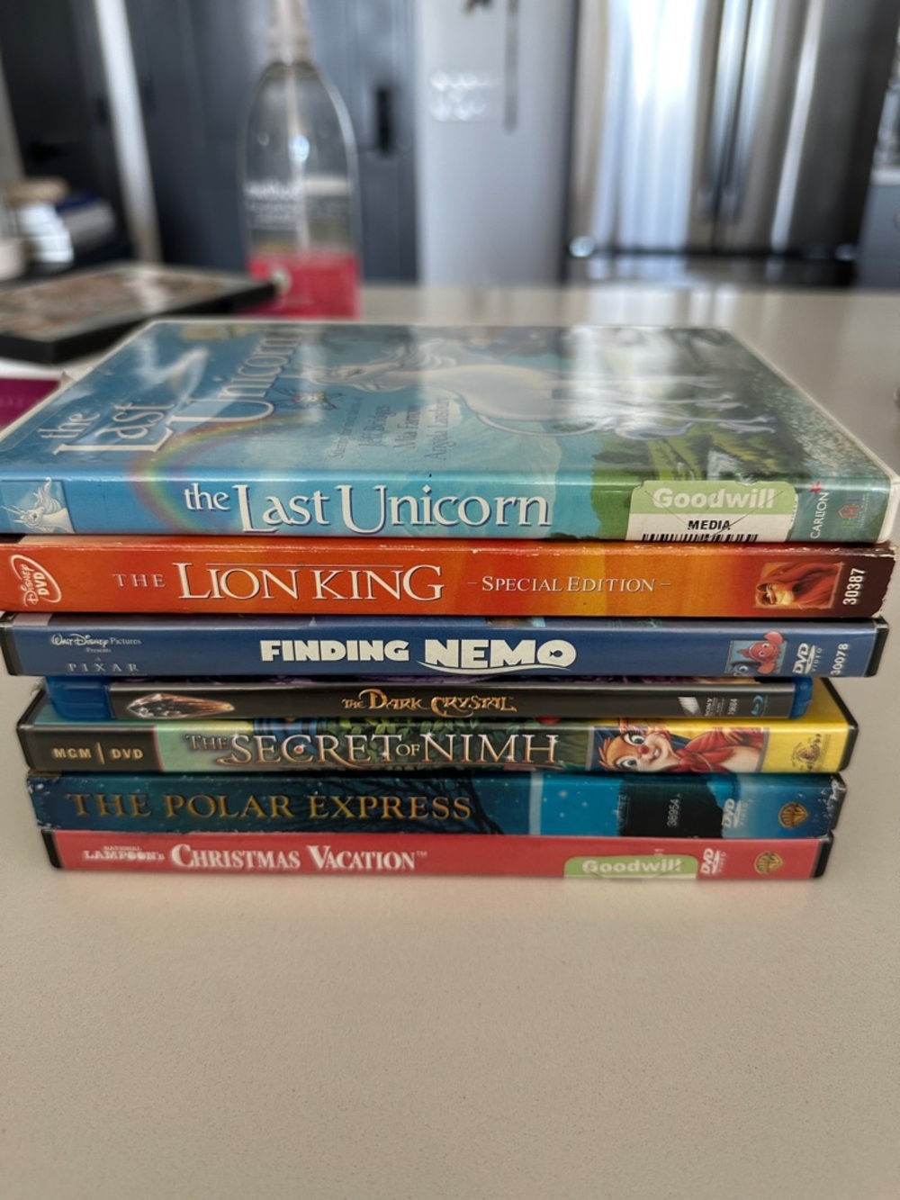 Set of 7 dvds